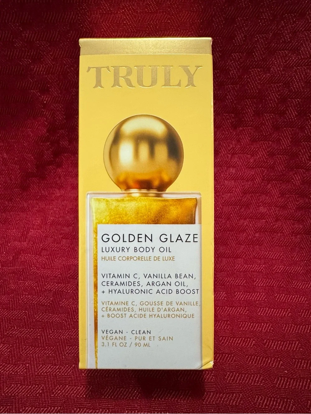 TRULY Golden Glaze Shimmering Body Oil - Gold